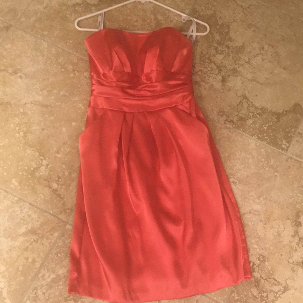 Brides maid dress from David Bridal